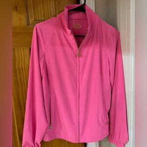 Hot Pink lightweight zip up